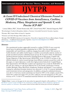 55 Undeclared Chemical Elements Found in COVID-19 Vaccines